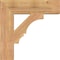 Ekena Millwork Balboa Block Smooth Bracket, Western Red Cedar, 5 1/2"W x 24"D x 24"H BKT06X24X24BOA05SWR - alternate 2